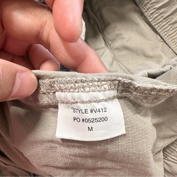 Vuori Men’s Ripstop Climber Pants Slim Fit Organic Cotton Outdoor in Sesame M - Picture 9 of 15